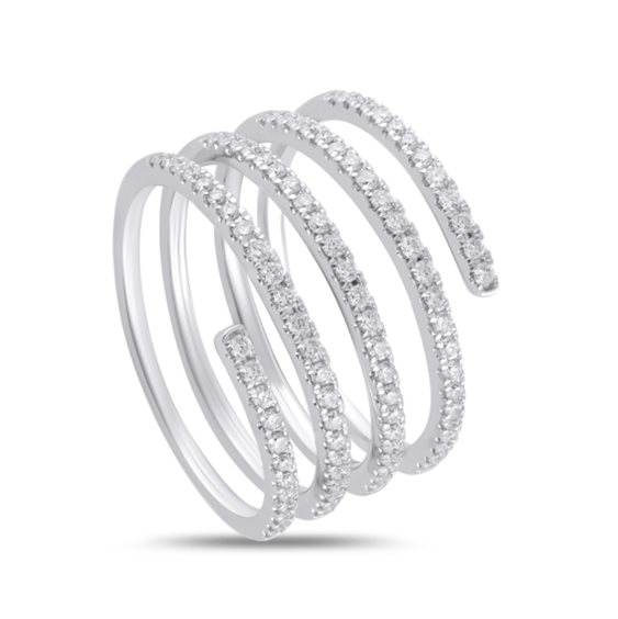 Anello Salvini Donna Vertigo S in Oro bianco Diamante 0.5 Ct 20114668 - 20114668